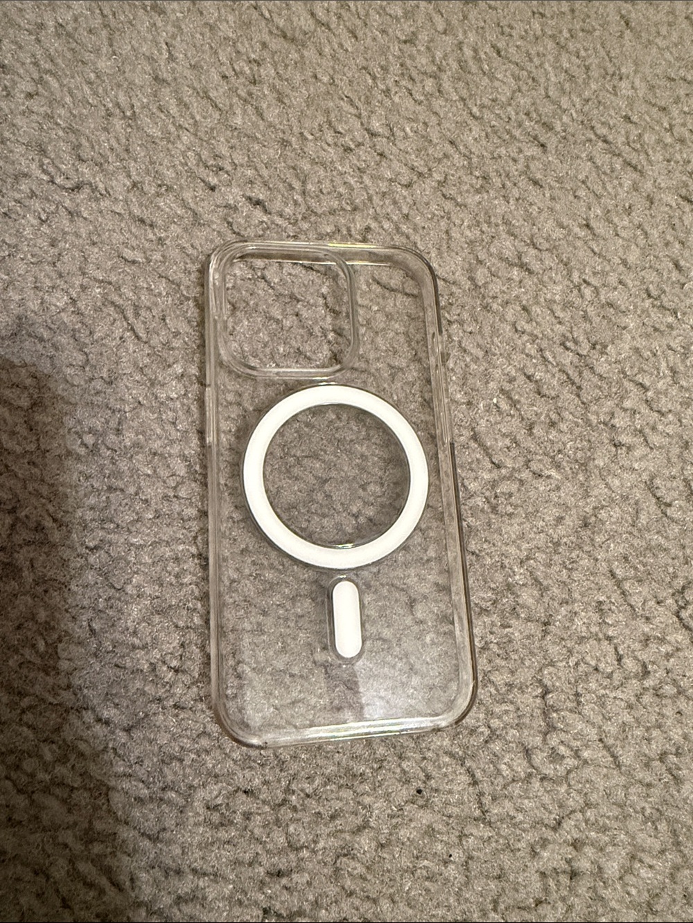 Apple Official iPhone 15 Pro Clear MagSafe-Compatible Phone Case